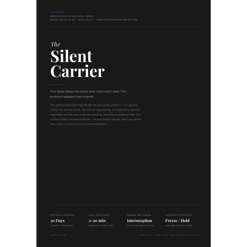 The Silent Carrier Protocol Protocol — Cover