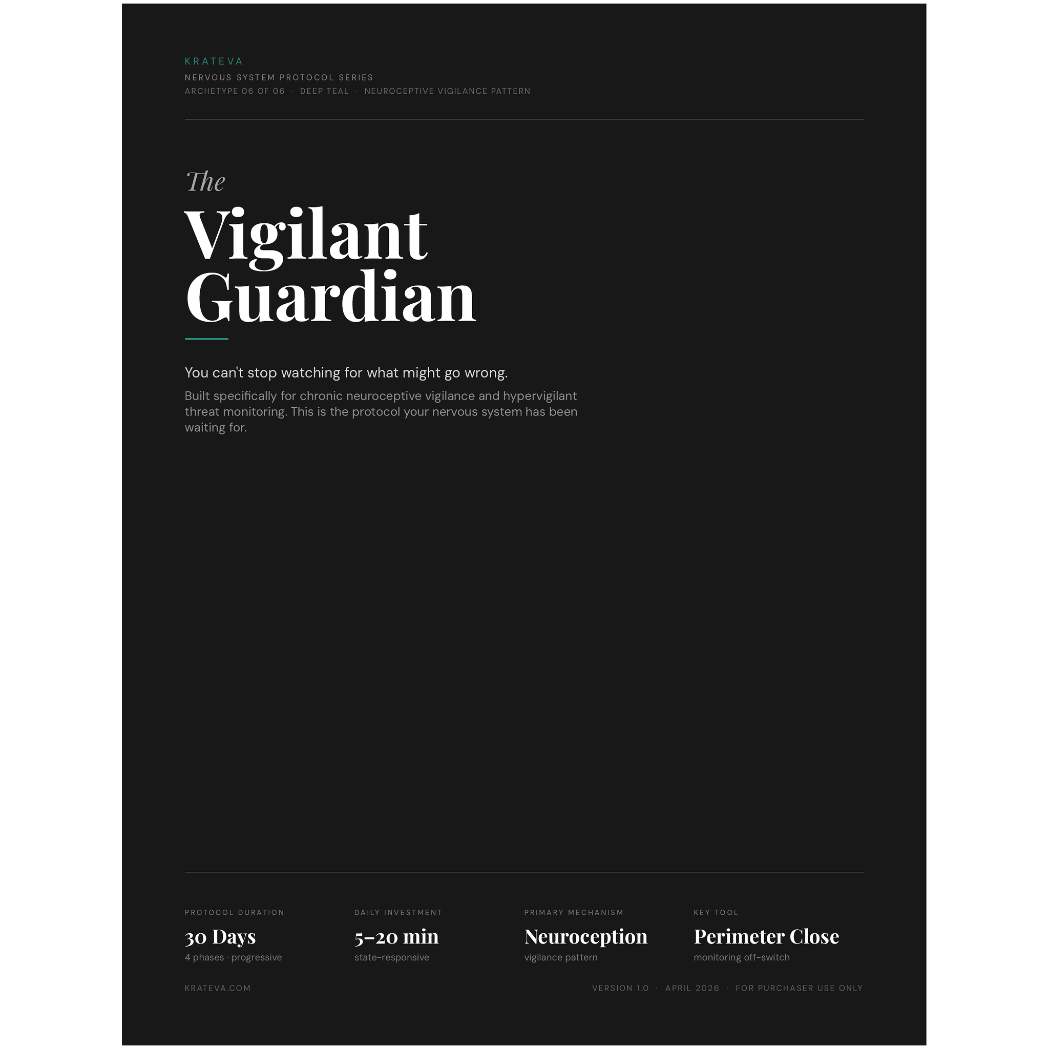 The Vigilant Guardian Protocol